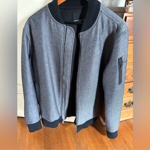 Banana Republic Men's Gray Bomber Jacket